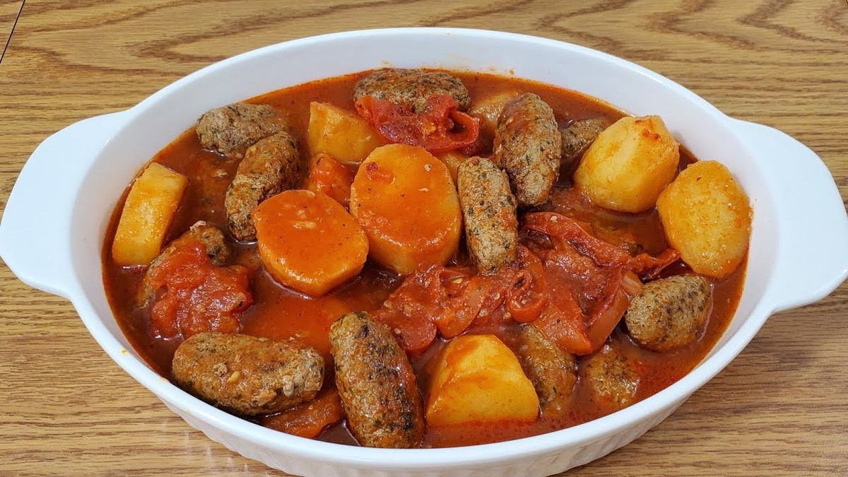 كفتة وبطاطا